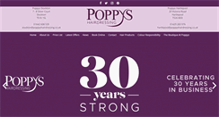 Desktop Screenshot of poppyshairdressing.co.uk